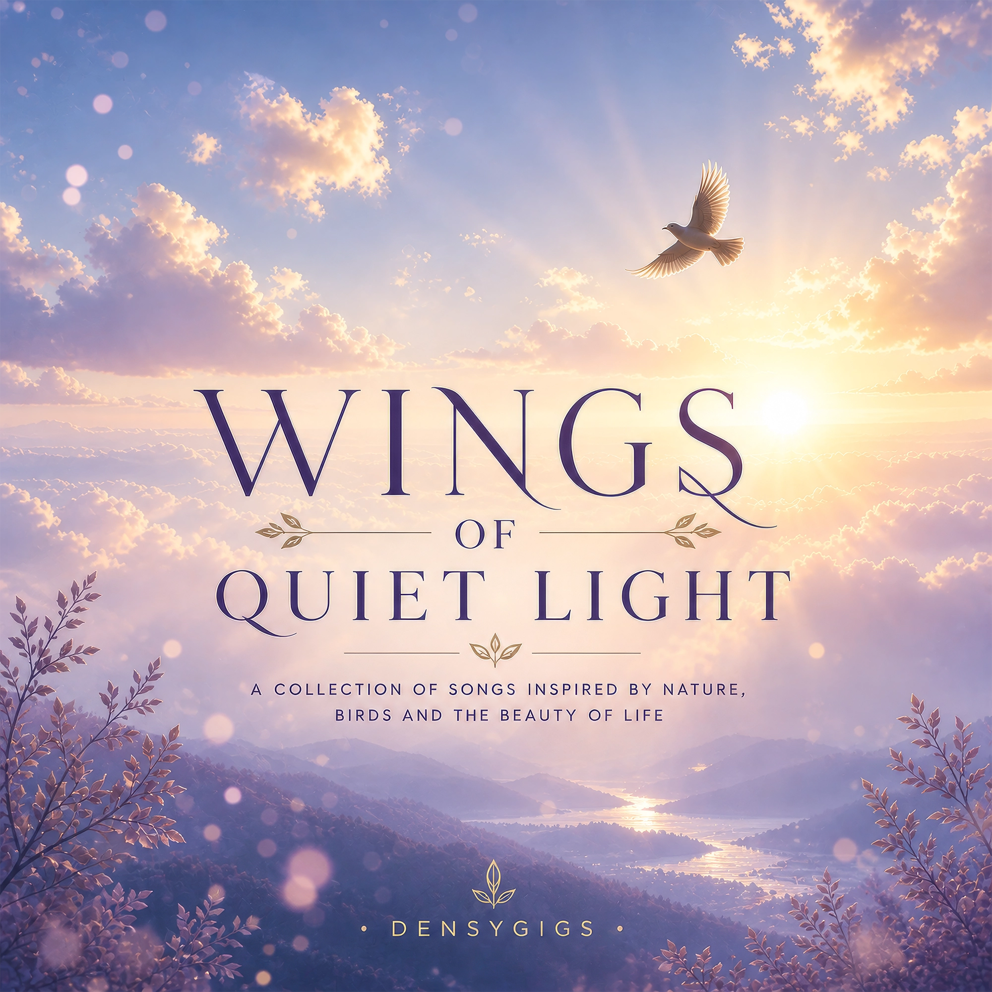 Wings of Quiet Light album cover by DensyGigs